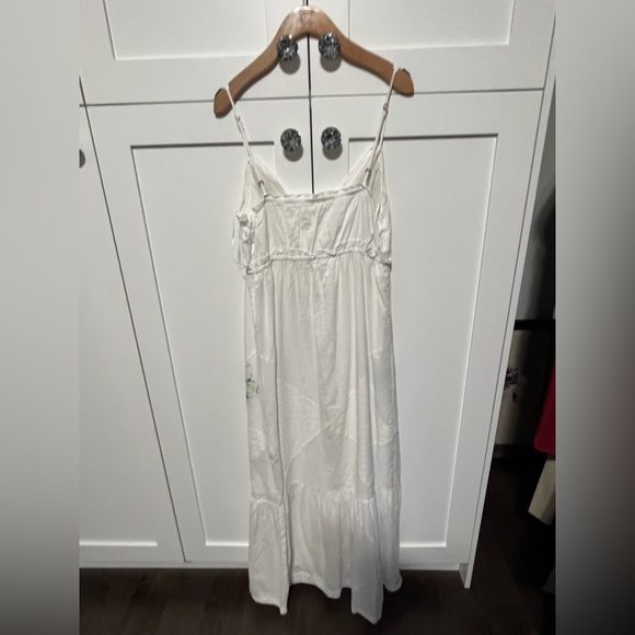 Love Stitch Maxi Dress size Medium LN cotton lined - Picture 2 of 5